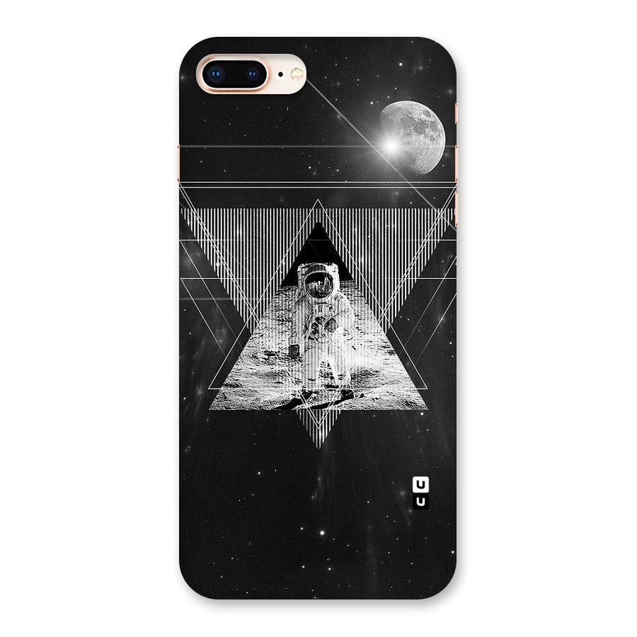 Space Triangle Abstract Back Case for iPhone 8 Plus