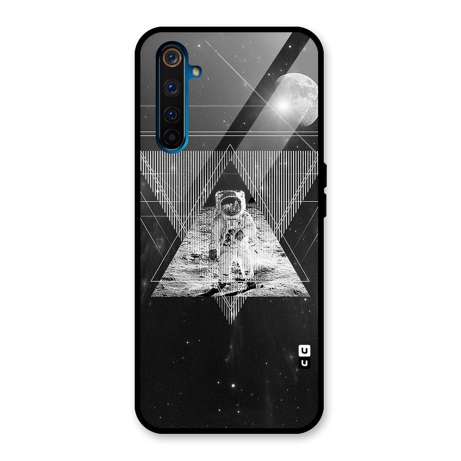 Space Triangle Abstract Glass Back Case for Realme 6 Pro