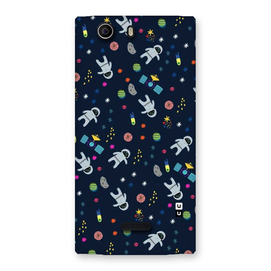 Spaceman Dance Back Case for Canvas Nitro 2 E311