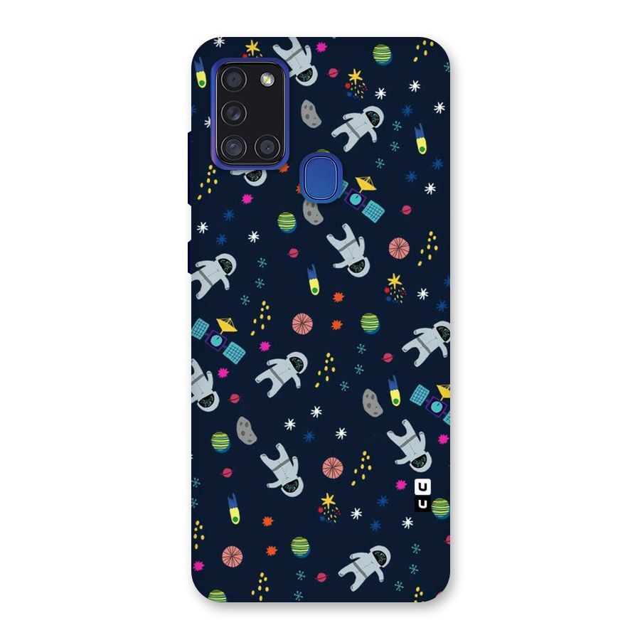 Spaceman Dance Back Case for Galaxy A21s