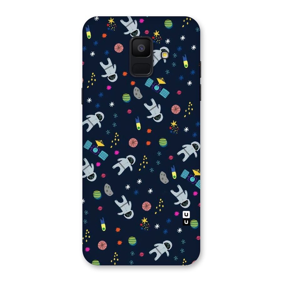 Spaceman Dance Back Case for Galaxy A6 (2018)