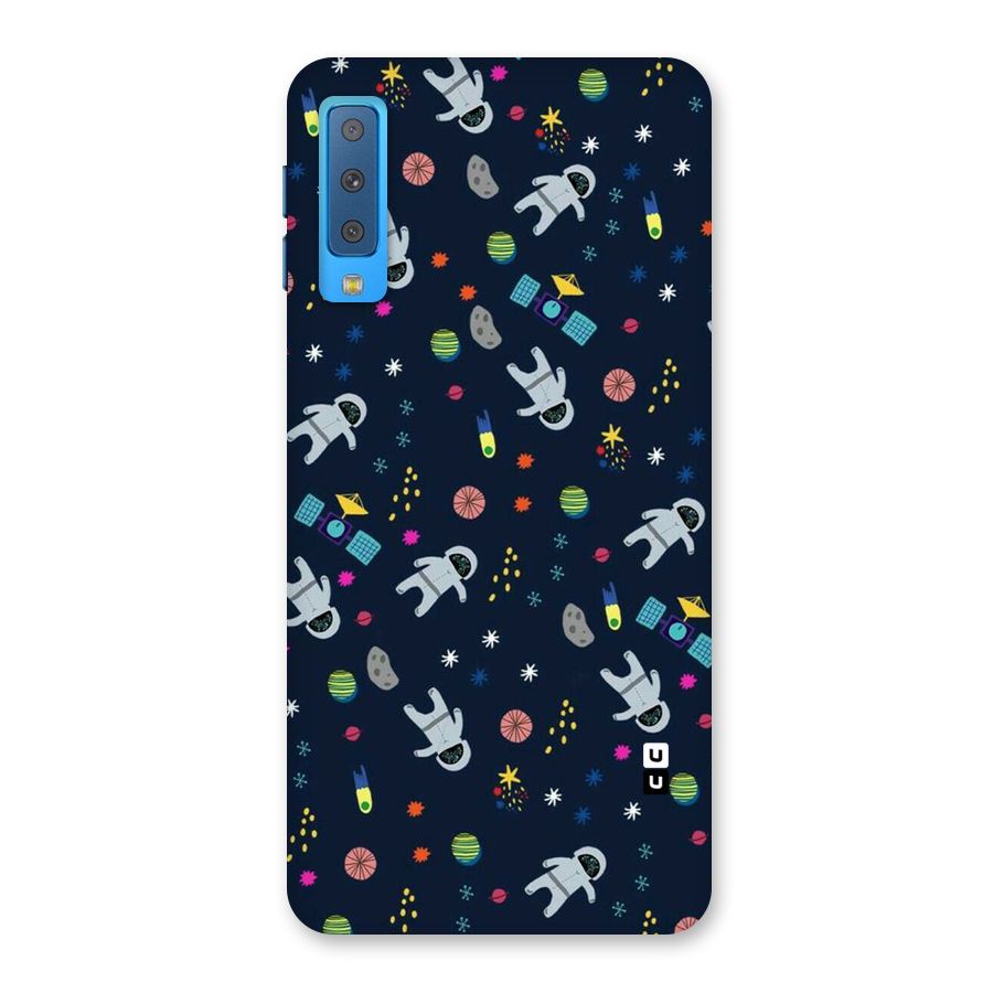 Spaceman Dance Back Case for Galaxy A7 (2018)