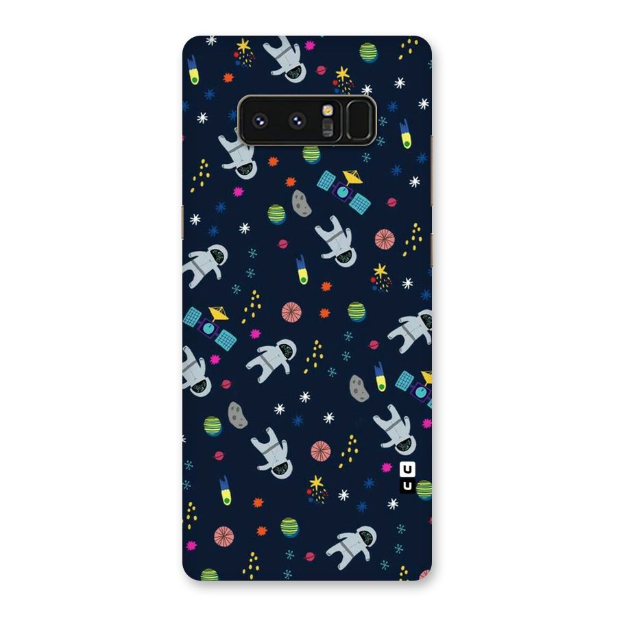 Spaceman Dance Back Case for Galaxy Note 8