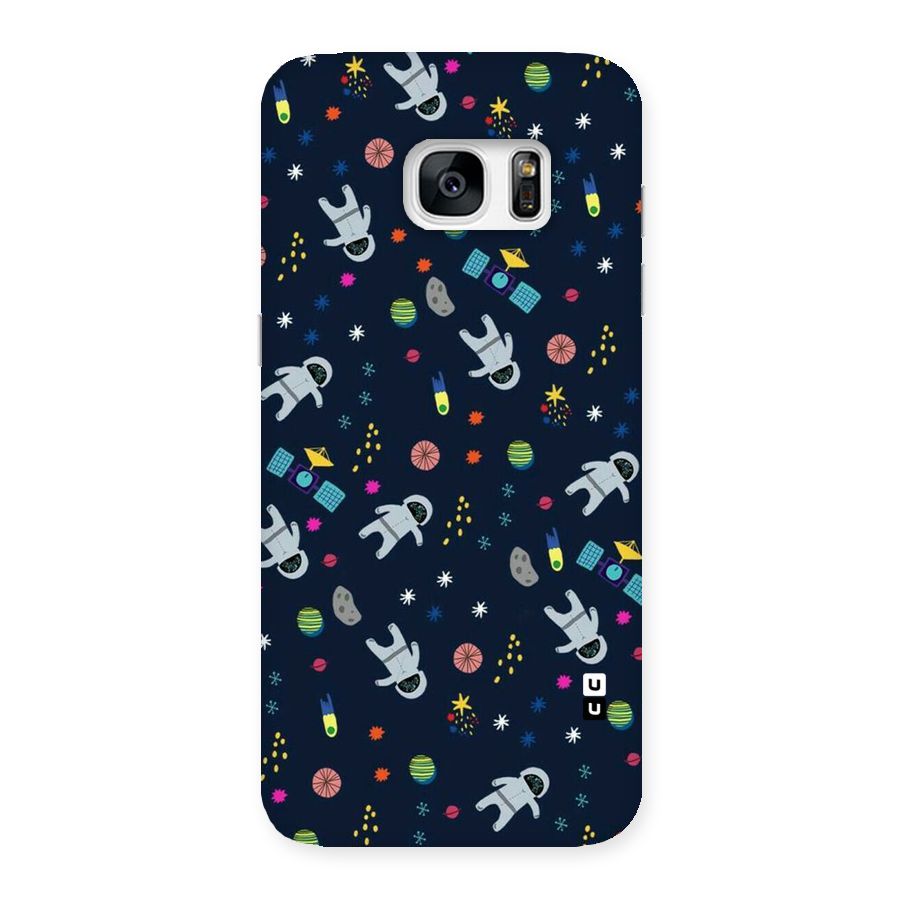 Spaceman Dance Back Case for Galaxy S7 Edge