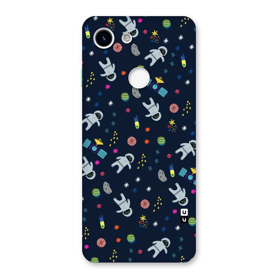 Spaceman Dance Back Case for Google Pixel 3