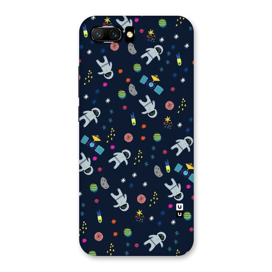 Spaceman Dance Back Case for Honor 10