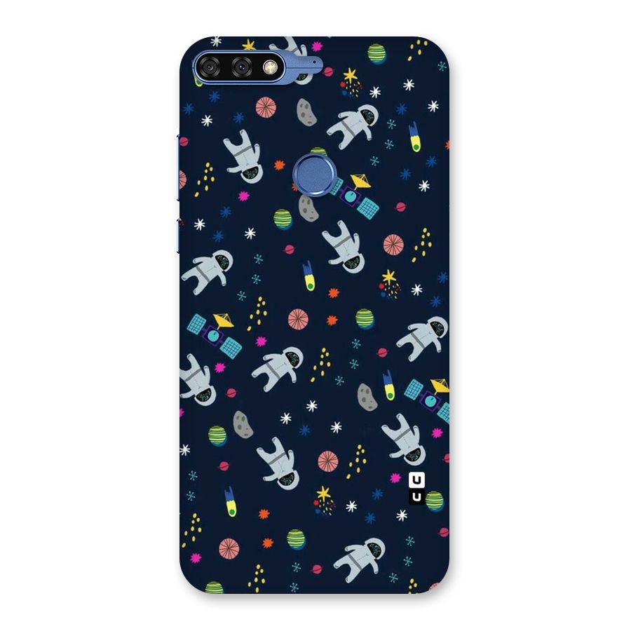 Spaceman Dance Back Case for Honor 7C