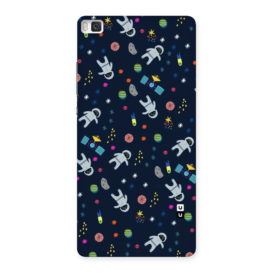 Spaceman Dance Back Case for Huawei P8