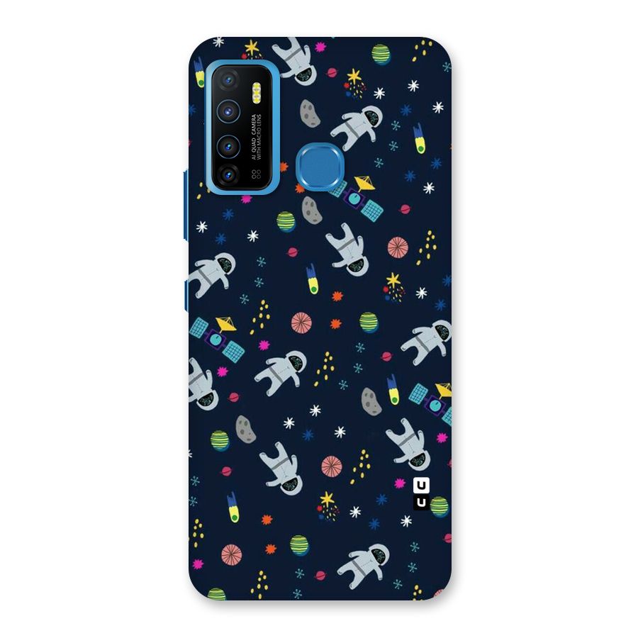 Spaceman Dance Back Case for Infinix Hot 9