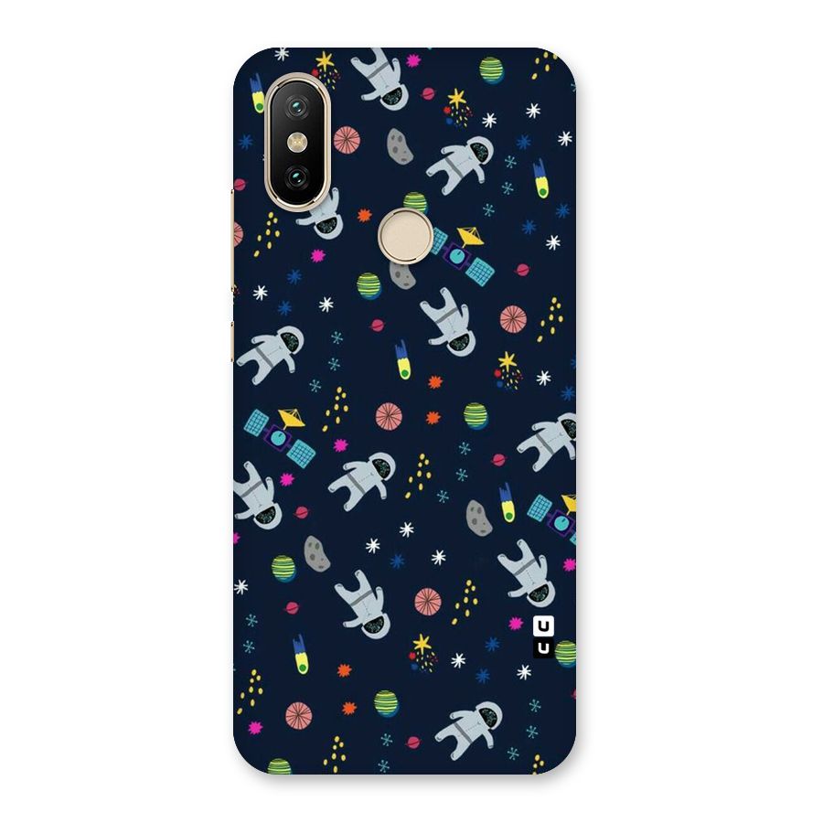 Spaceman Dance Back Case for Mi A2