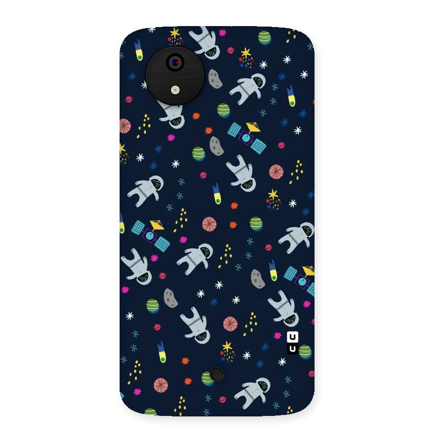 Spaceman Dance Back Case for Micromax Canvas A1