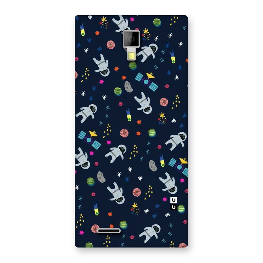 Spaceman Dance Back Case for Micromax Canvas Xpress A99