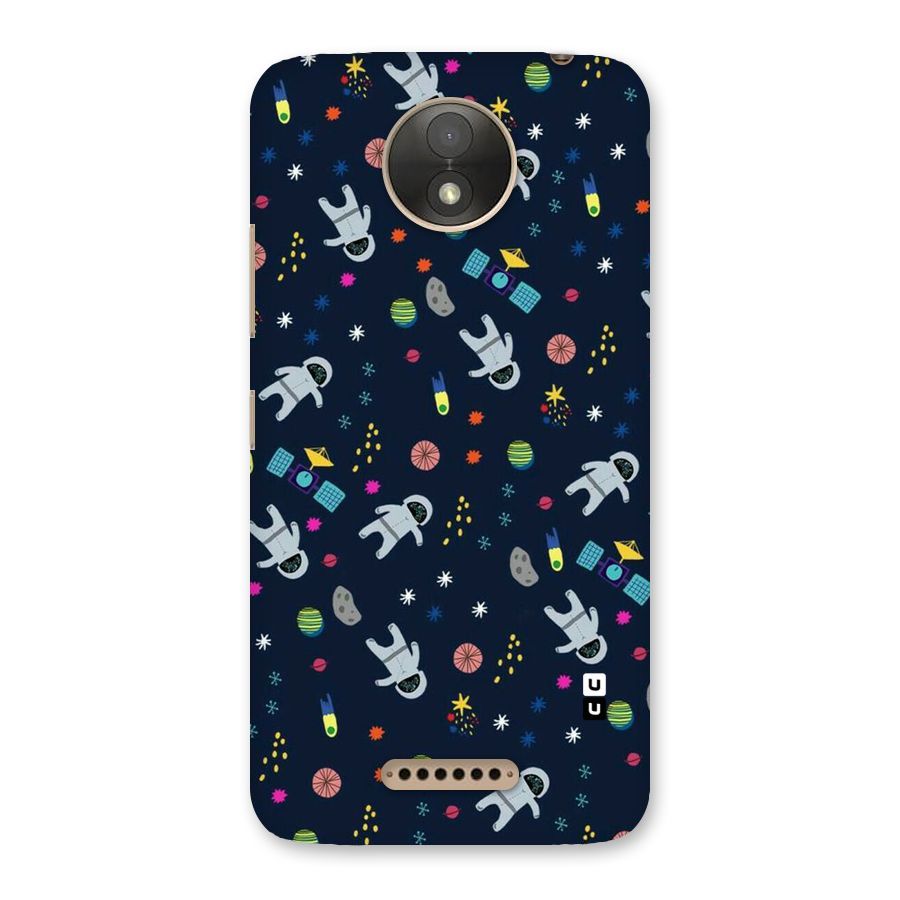 Spaceman Dance Back Case for Moto C Plus