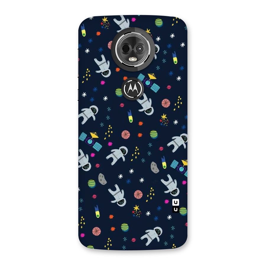 Spaceman Dance Back Case for Moto E5 Plus