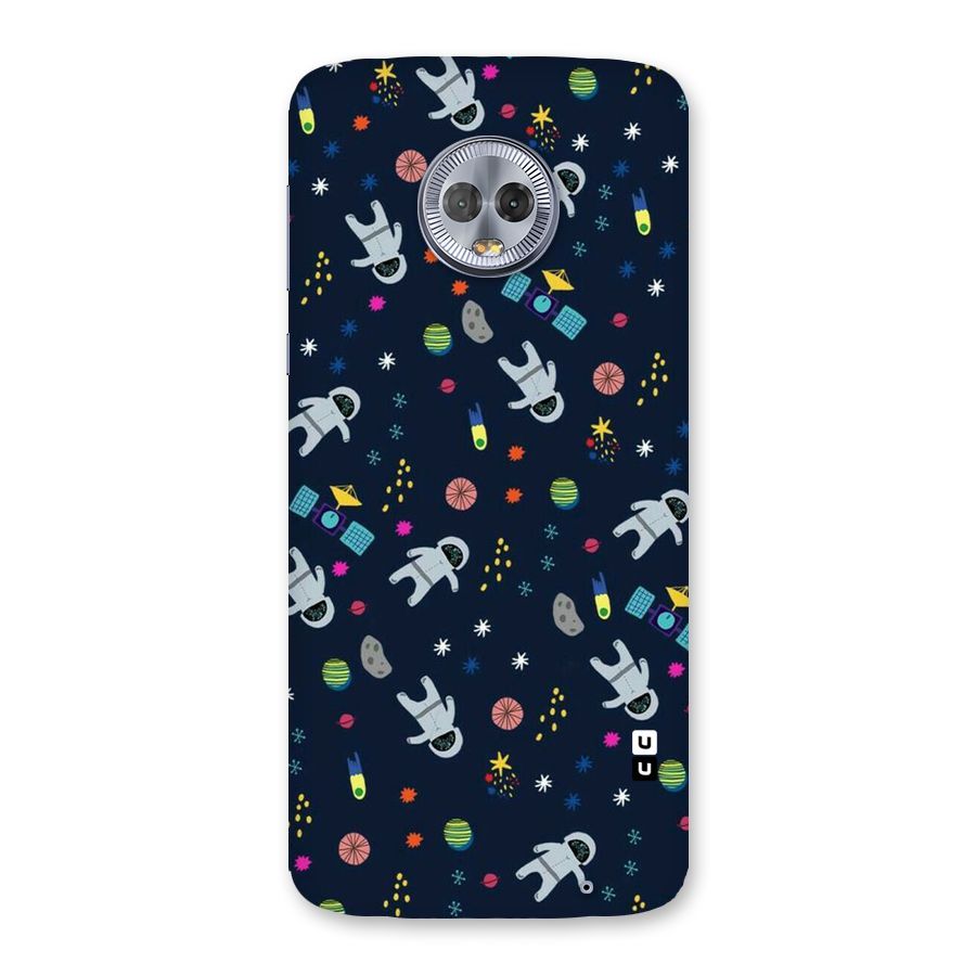 Spaceman Dance Back Case for Moto G6 Plus