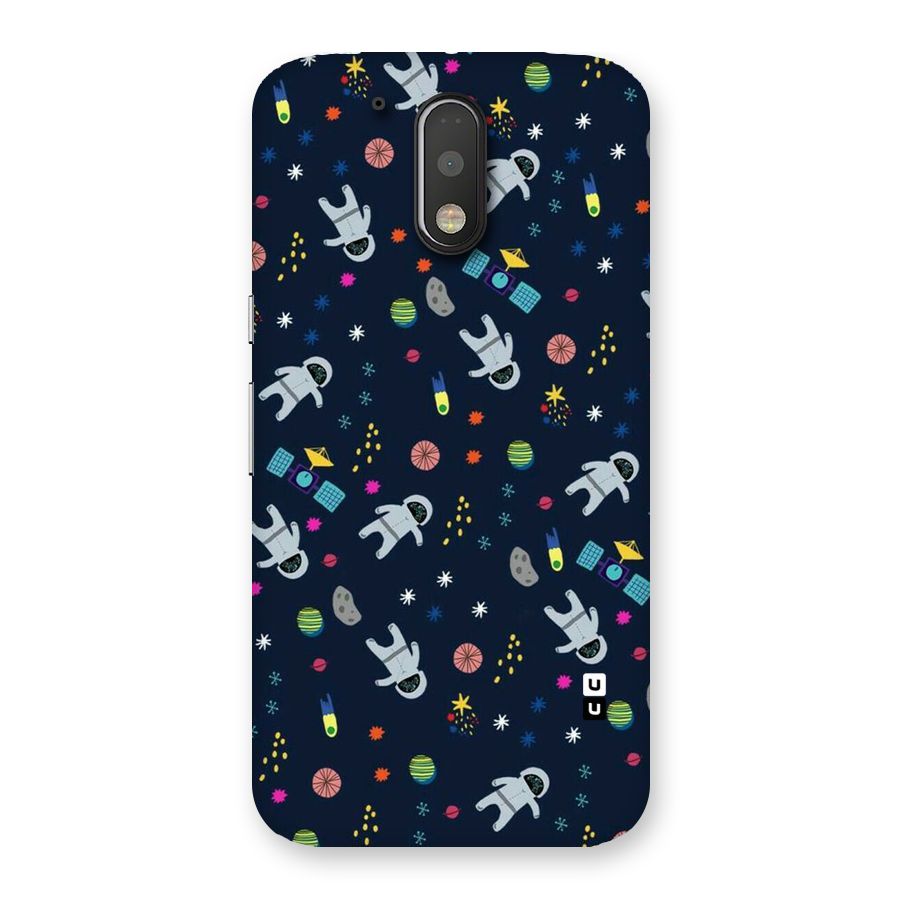 Spaceman Dance Back Case for Motorola Moto G4 Plus