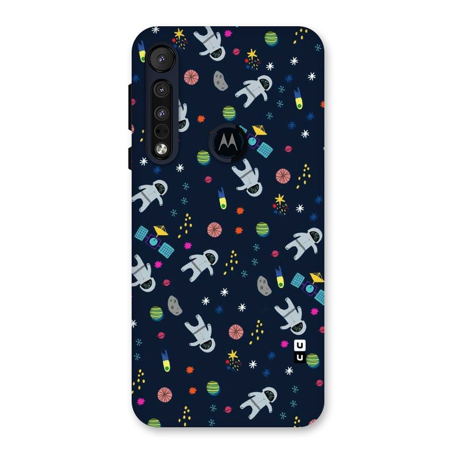 Spaceman Dance Back Case for Motorola One Macro