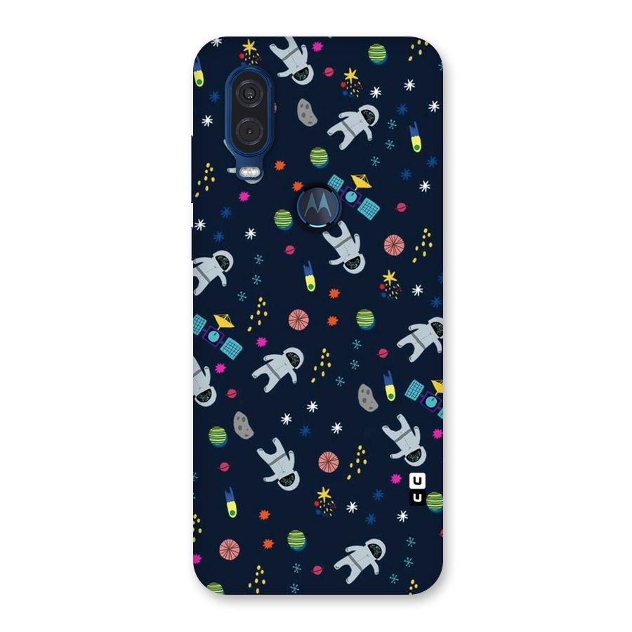 Spaceman Dance Back Case for Motorola One Vision