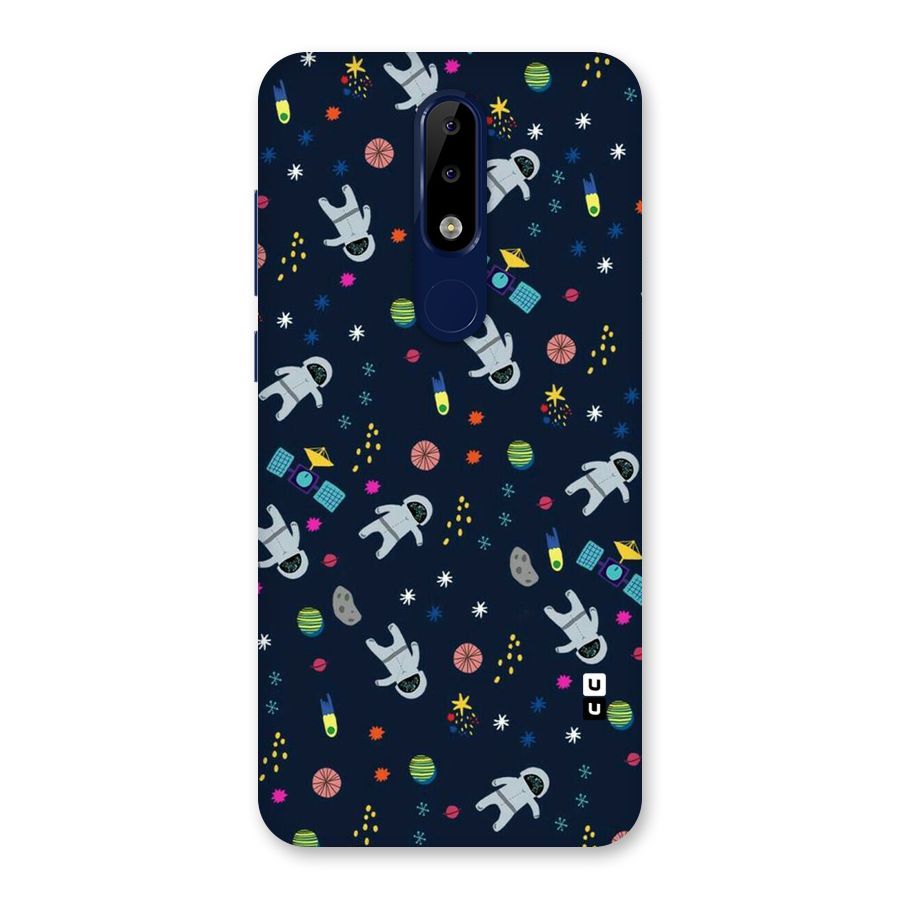 Spaceman Dance Back Case for Nokia 5.1 Plus