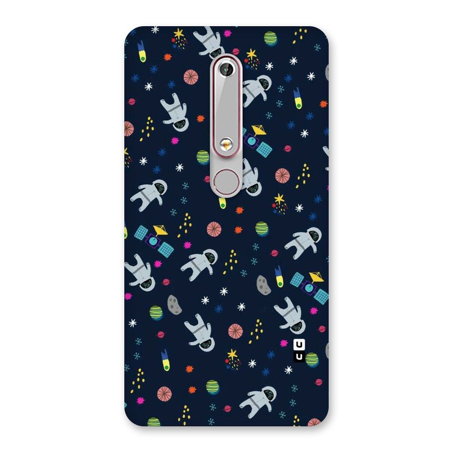 Spaceman Dance Back Case for Nokia 6.1