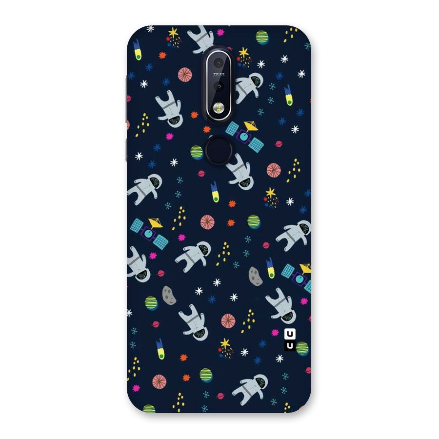 Spaceman Dance Back Case for Nokia 7.1