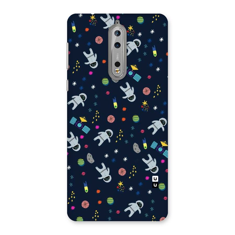 Spaceman Dance Back Case for Nokia 8