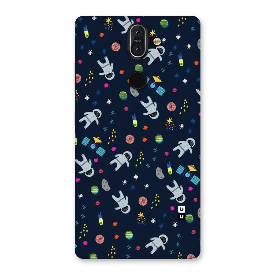 Spaceman Dance Back Case for Nokia 8 Sirocco