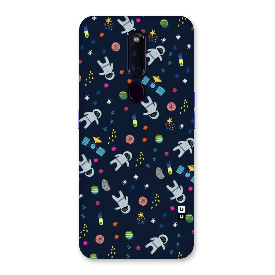 Spaceman Dance Back Case for Oppo F11 Pro