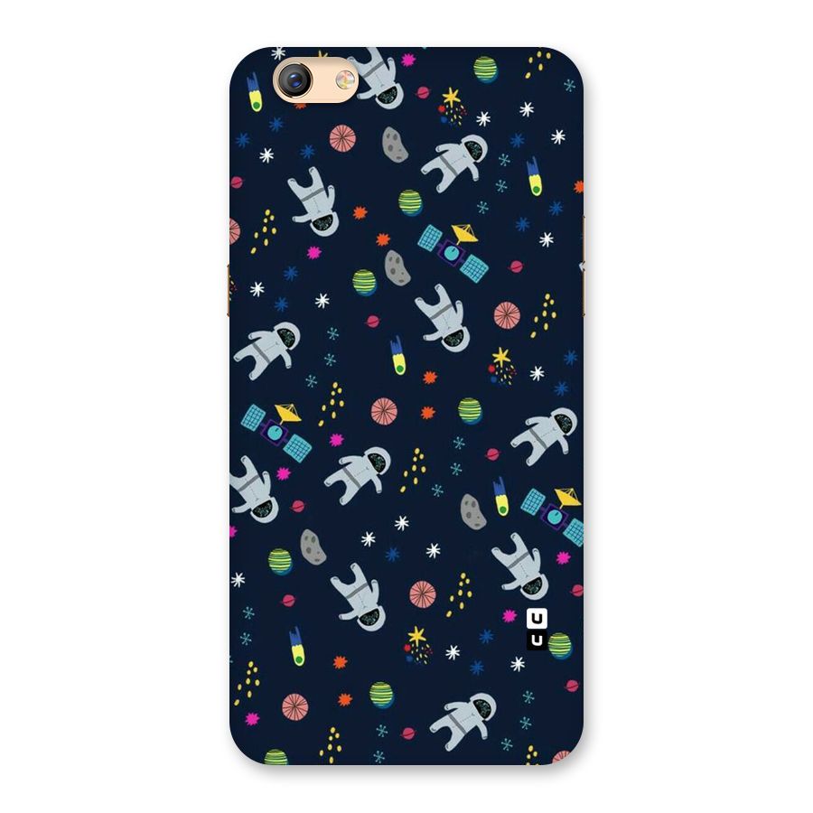 Spaceman Dance Back Case for Oppo F3 Plus