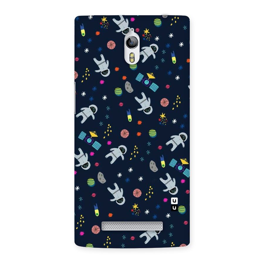Spaceman Dance Back Case for Oppo Find 7