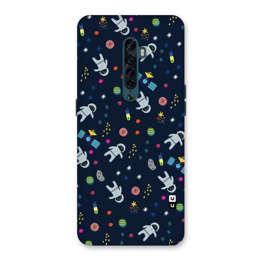 Spaceman Dance Back Case for Oppo Reno2