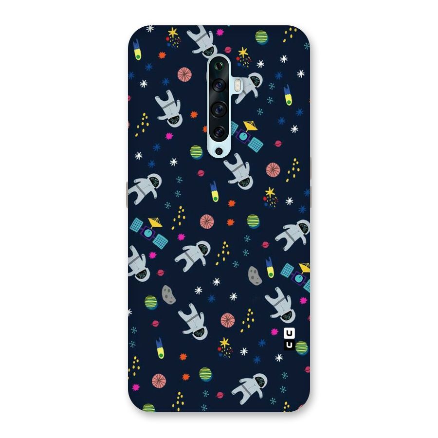 Spaceman Dance Back Case for Oppo Reno2 F