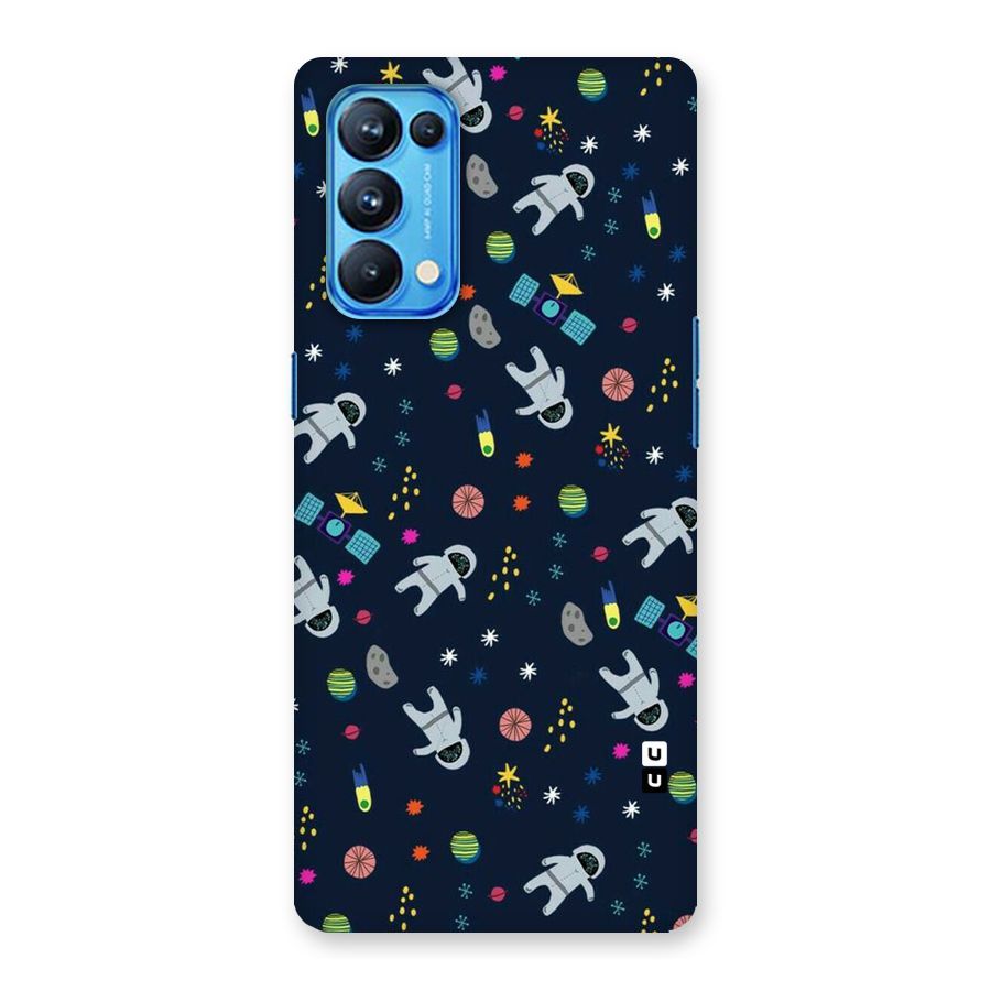 Spaceman Dance Back Case for Oppo Reno5 Pro 5G