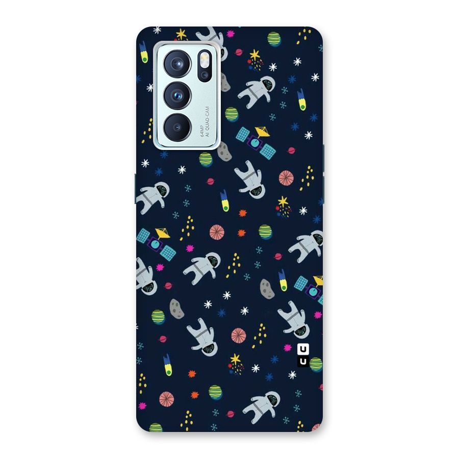 Spaceman Dance Back Case for Oppo Reno6 Pro 5G