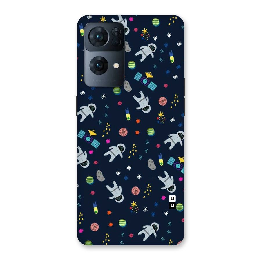 Spaceman Dance Back Case for Oppo Reno7 Pro 5G