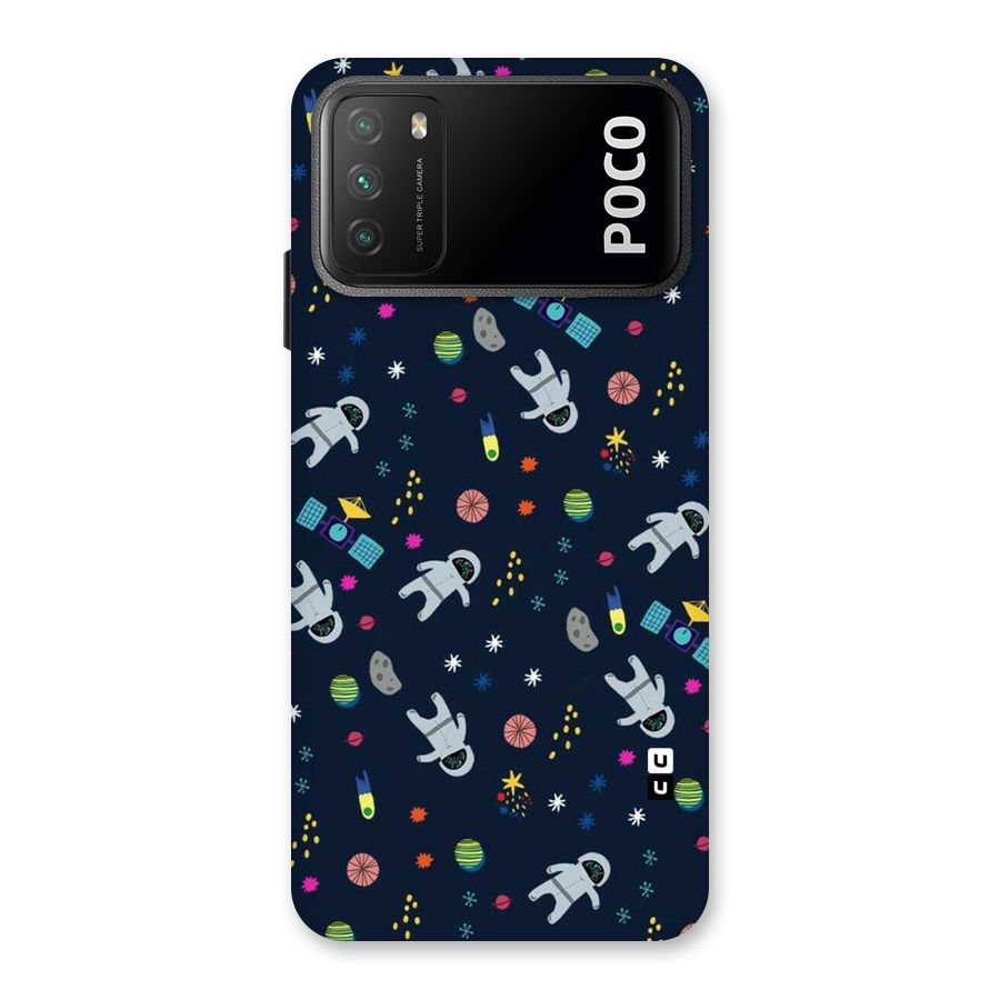 Spaceman Dance Back Case for Poco M3