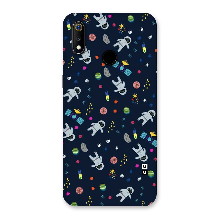 Spaceman Dance Back Case for Realme 3