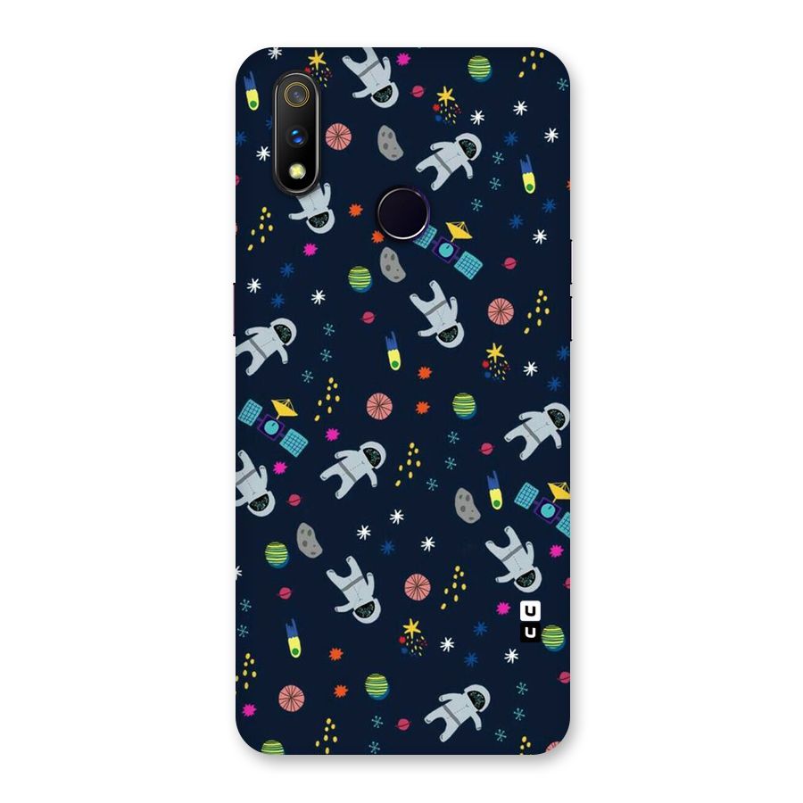 Spaceman Dance Back Case for Realme 3 Pro
