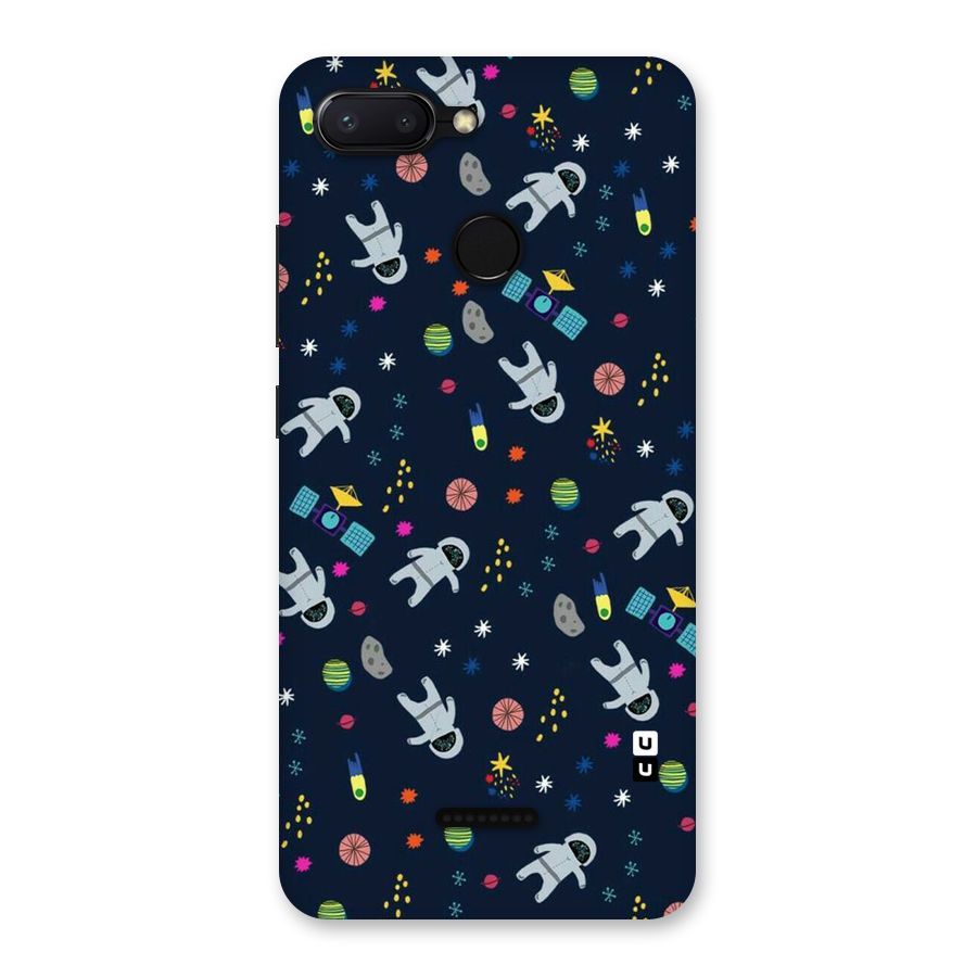 Spaceman Dance Back Case for Redmi 6