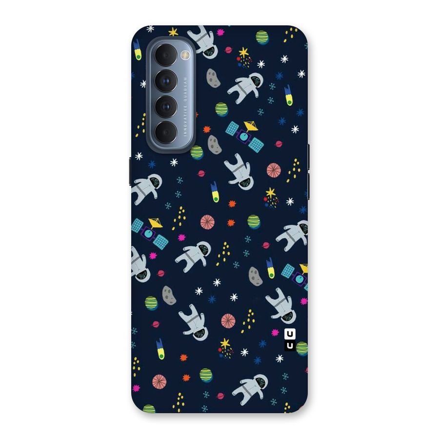 Spaceman Dance Back Case for Reno4 Pro