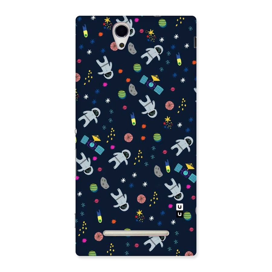 Spaceman Dance Back Case for Sony Xperia C3