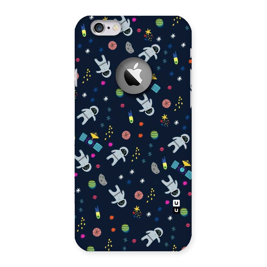 Spaceman Dance Back Case for iPhone 6 Logo Cut