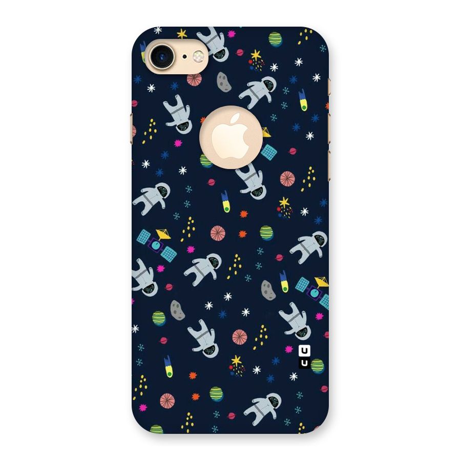 Spaceman Dance Back Case for iPhone 7 Logo Cut