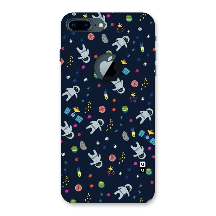 Spaceman Dance Back Case for iPhone 7 Plus Logo Cut