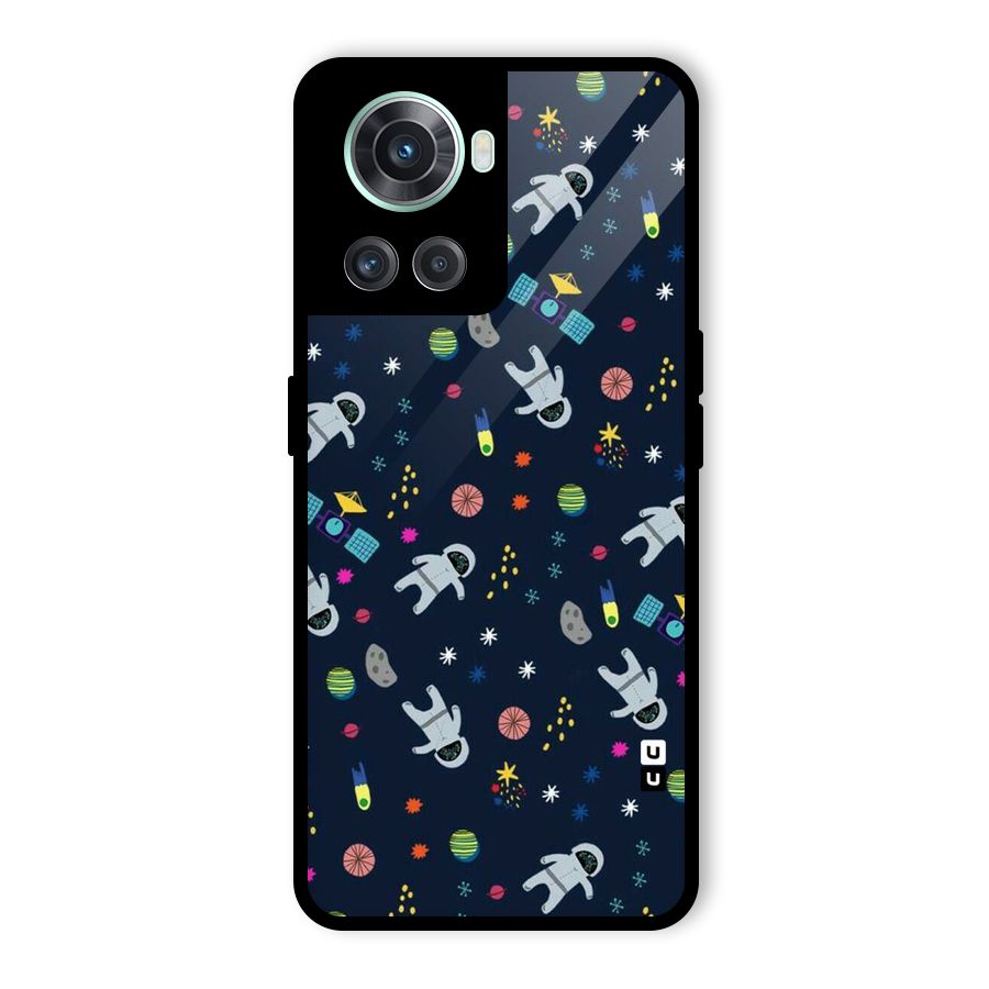 Spaceman Dance Glass Back Case for OnePlus 10R