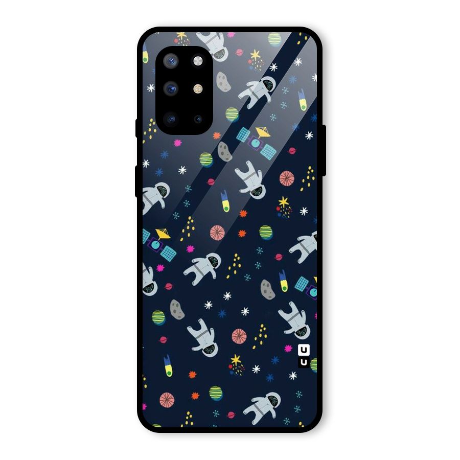 Spaceman Dance Glass Back Case for OnePlus 8T
