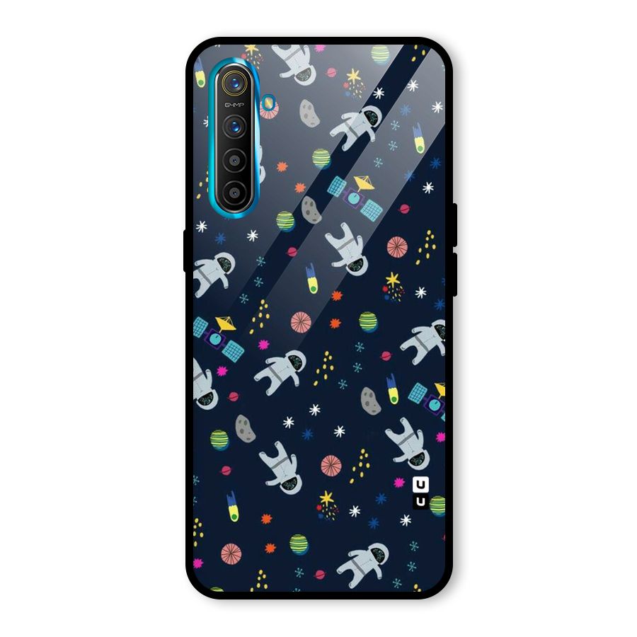 Spaceman Dance Glass Back Case for Realme X2