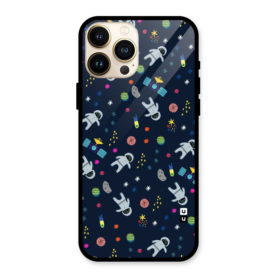 Spaceman Dance Glass Back Case for iPhone 13 Pro Max