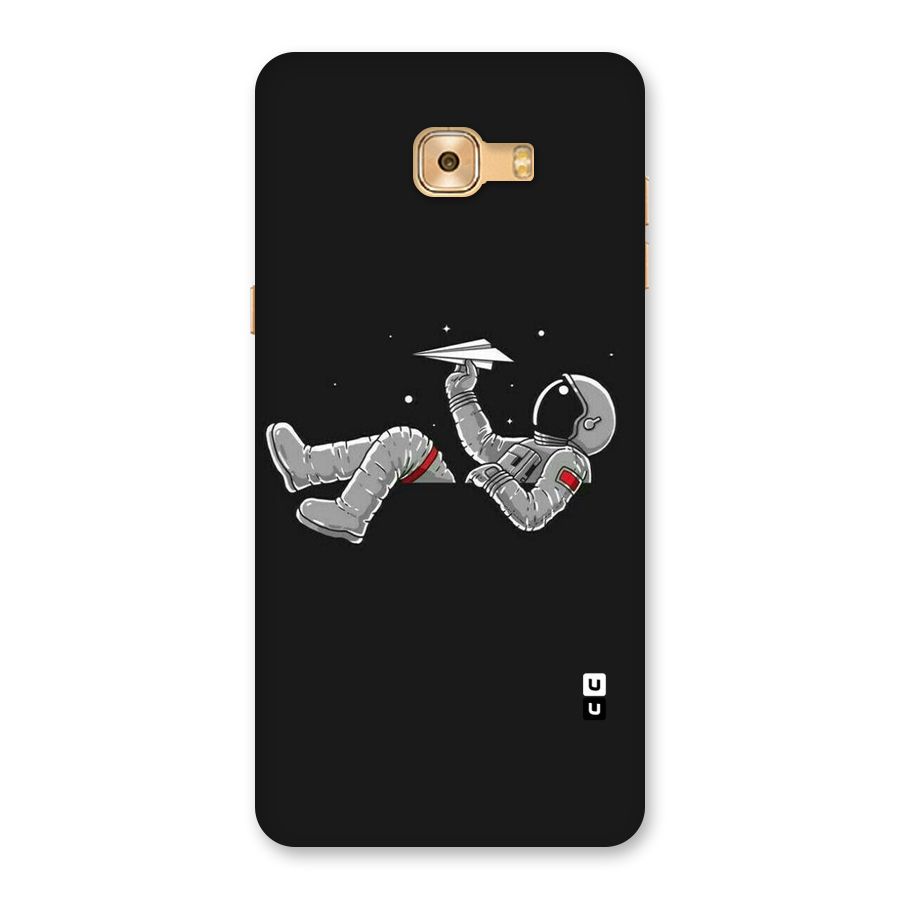 Spaceman Flying Back Case for Galaxy C9 Pro