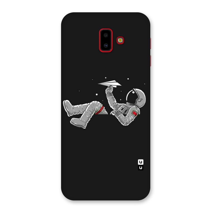Spaceman Flying Back Case for Galaxy J6 Plus